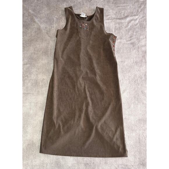 Vintage Floral Embroidered Carolina Colours Maxi Dress - Picture 4 of 7